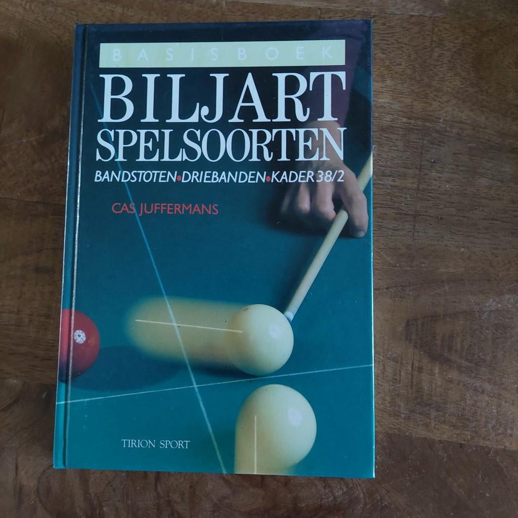 Basisboek Biljart Spelsoorten - Cas Juffermans, Ophalen of Verzenden
