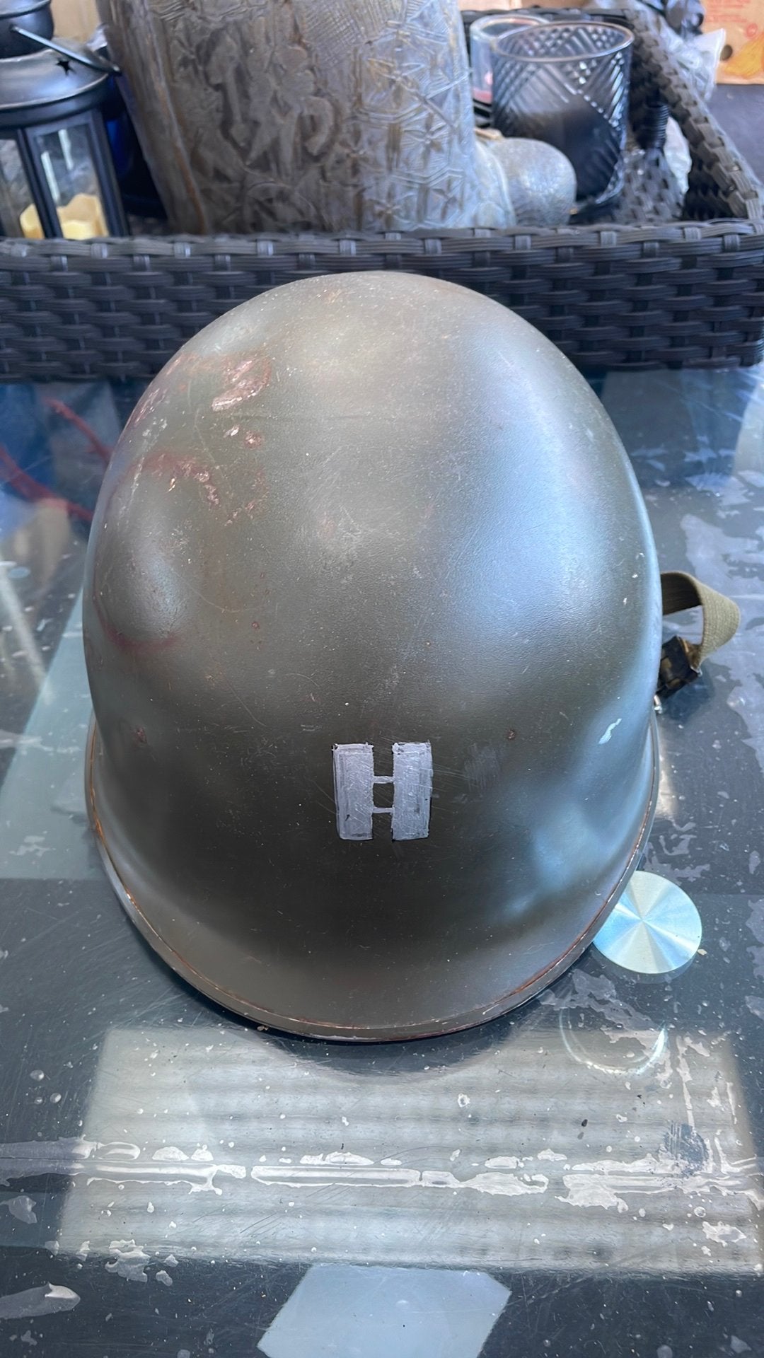 Nederlandse helm, Verzamelen, Ophalen of Verzenden, Landmacht, Nederland, Helm of Baret