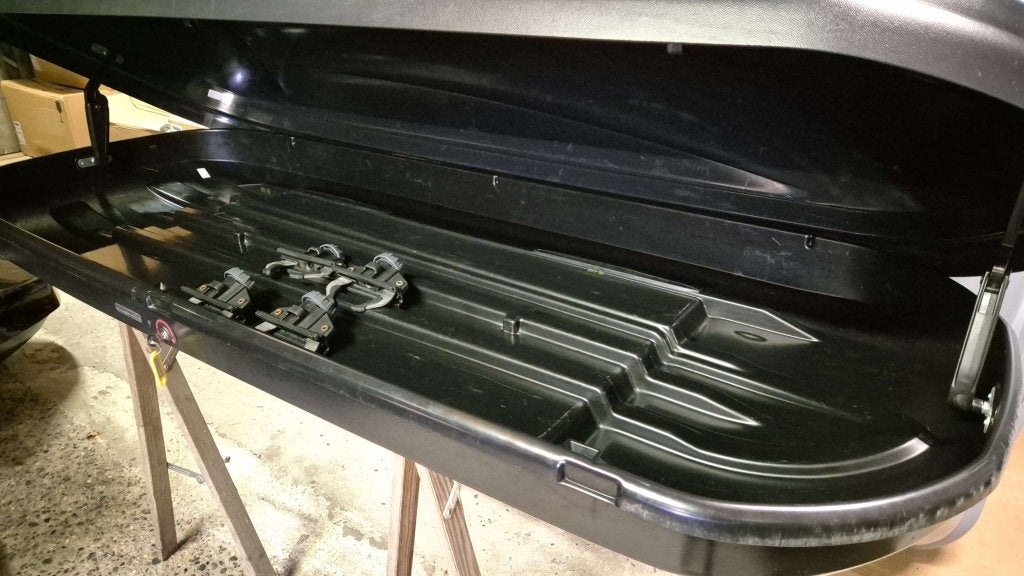 Thule Pacific 780 skibox 420 ltr. Fast-Grip bevestiging!, Auto diversen, Ophalen, Gebruikt, Thule Sweden AB, Borggatan 5, 335 73 Hillerstorp, Zweden