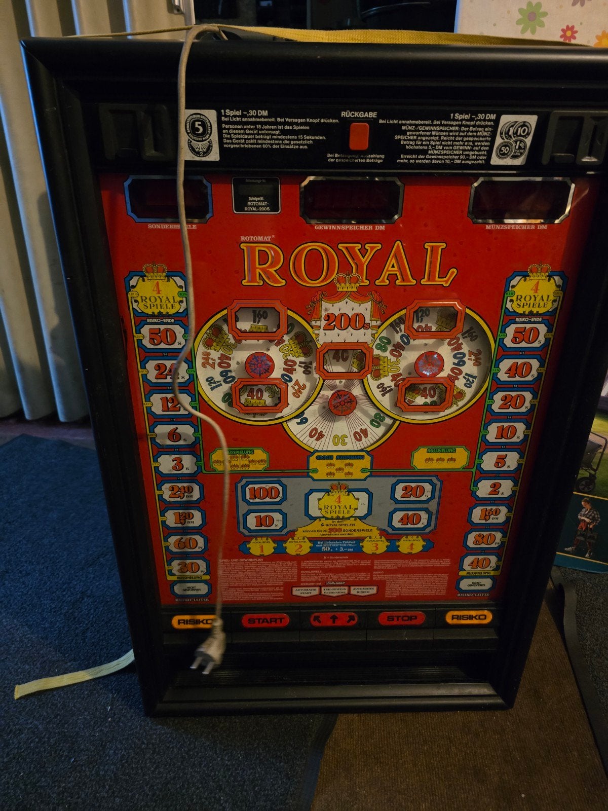 Gokkast Rotomat Royal - Vintage Speelautomaat, Verzamelen, Overige munten, Ophalen of Verzenden, Gebruikt