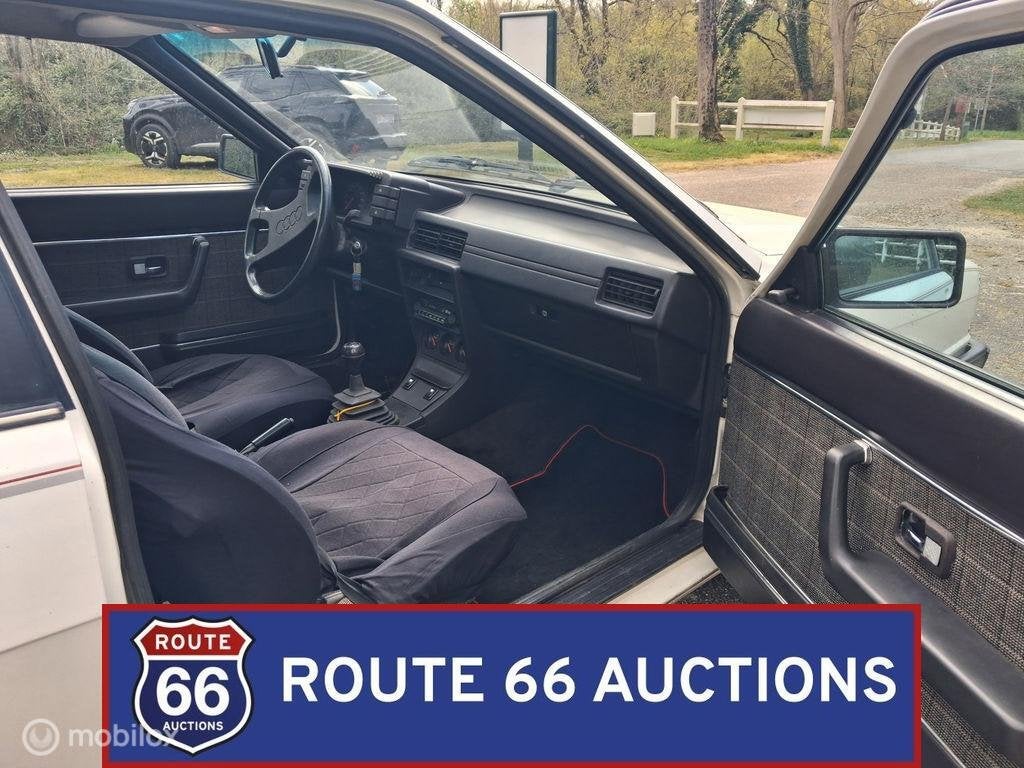 Audi Coupé GT | 1984 | Route 66 Auctions, Auto's, Oldtimers, Overige carrosserieën, Zwart, Bedrijf, Handgeschakeld