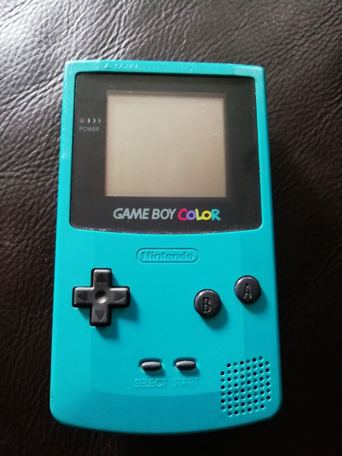 Nintendo Game Boy Color Teal met Asterix game, Spelcomputers en Games, Ophalen of Verzenden, Gebruikt, Game Boy Color, Met games