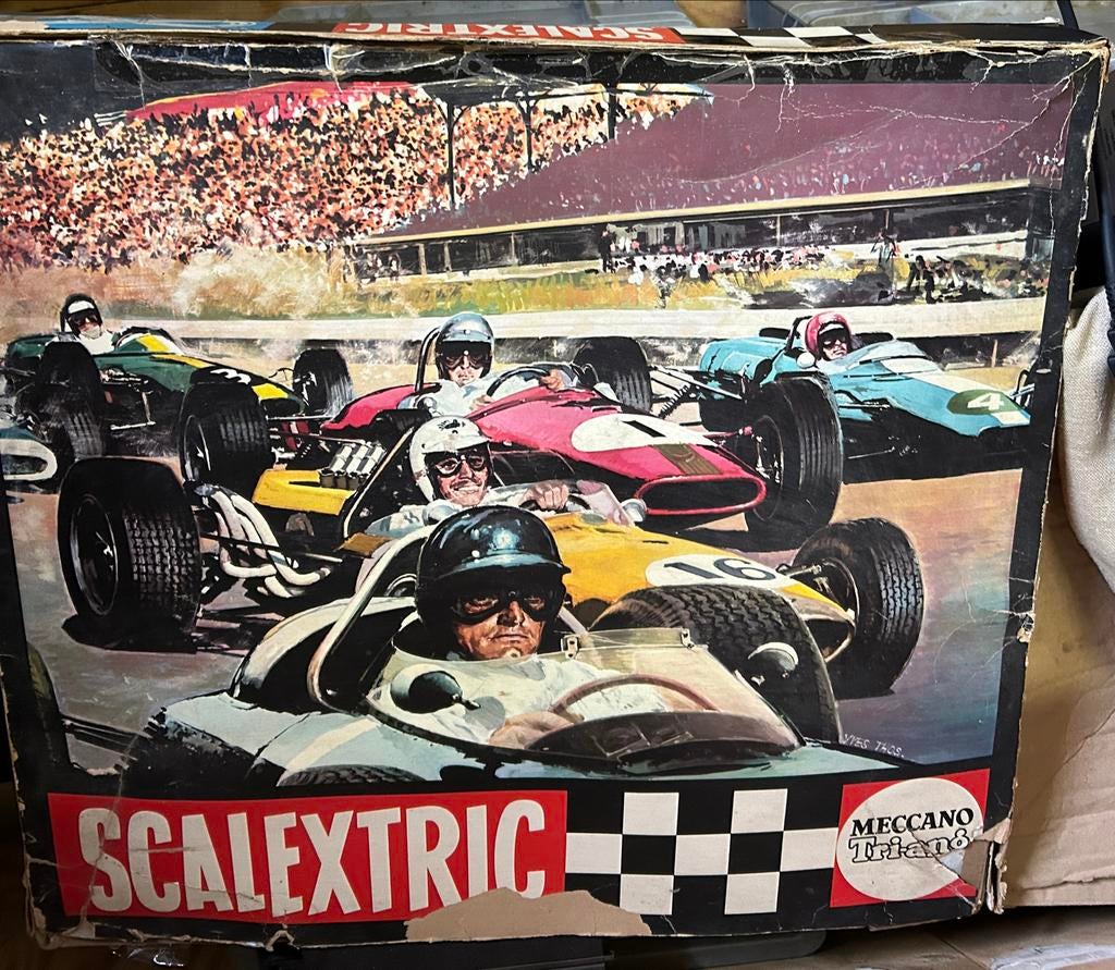Scalextric racebaan, Ophalen, Zelf te bouwen, Elektrisch, Racebaan