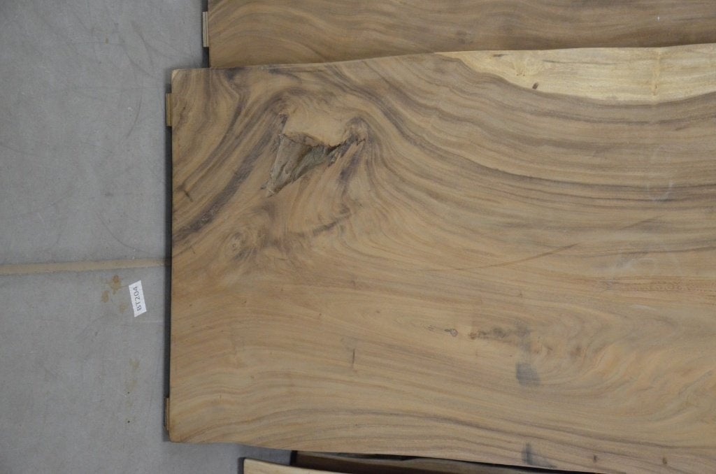 Boomstamtafel 250 cm suar -BT 234 - 2,5 meter boomstamtafel, Overige houtsoorten, Vijf personen of meer, Rechthoekig, Nieuw