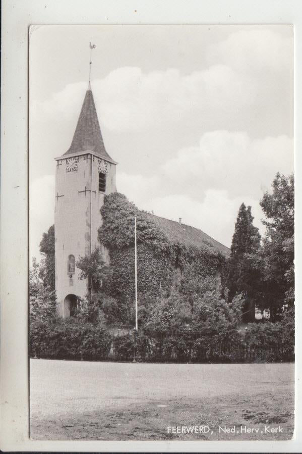 Feerwerd, Ned. Herv. Kerk, Verzamelen, Ophalen of Verzenden, 1960 tot 1980, Ongelopen, Groningen