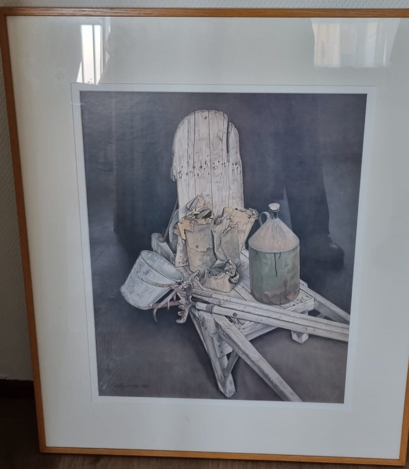 Reproductie Jopie Huisman - Ingelijst, Ophalen, Realistisch, Stilleven, Print