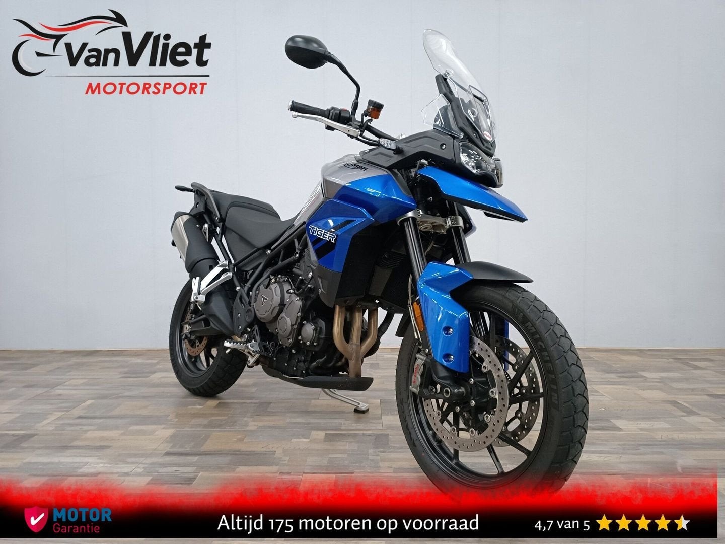 Schitterende Triumph Tiger 850 Sport bj 2021 Zie Foto\'s! 90, 888 cc, Motorrijbewijs A, Bedrijf, Meer dan 35 kW