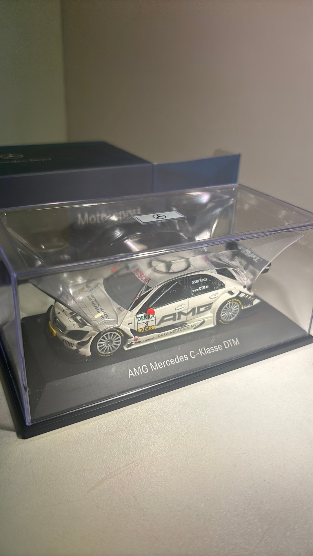 Mercedes amg c-klasse dtm #3 minichamps 1.43, Hobby en Vrije tijd, Auto, Ophalen of Verzenden, MiniChamps, A