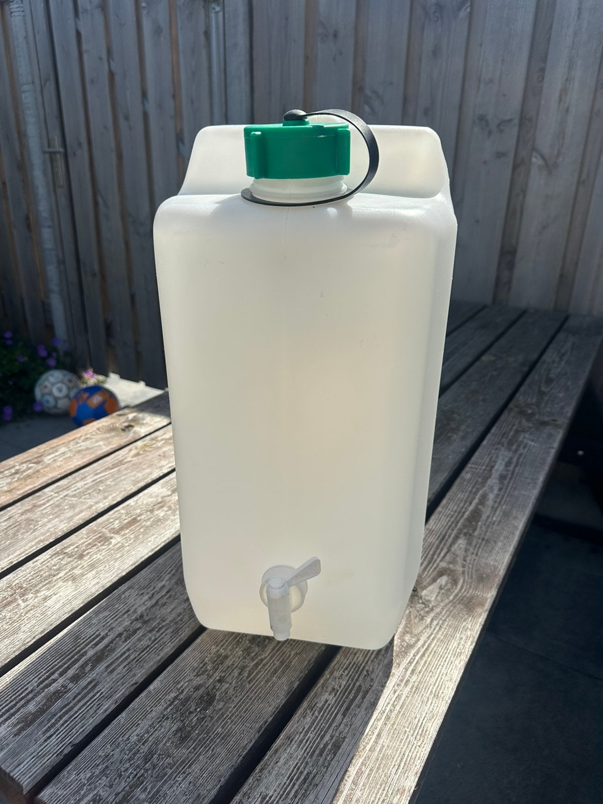 Jerrycan 35 liter kraantje tap, Ophalen, Zo goed als nieuw