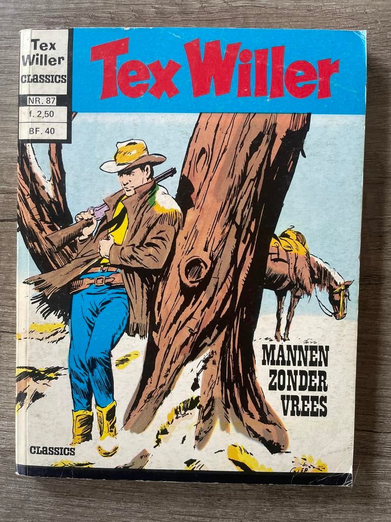 Tex Willer Classics Nr. 87: Mannen Zonder Vrees, Eén stripboek, Ophalen of Verzenden, Gelezen