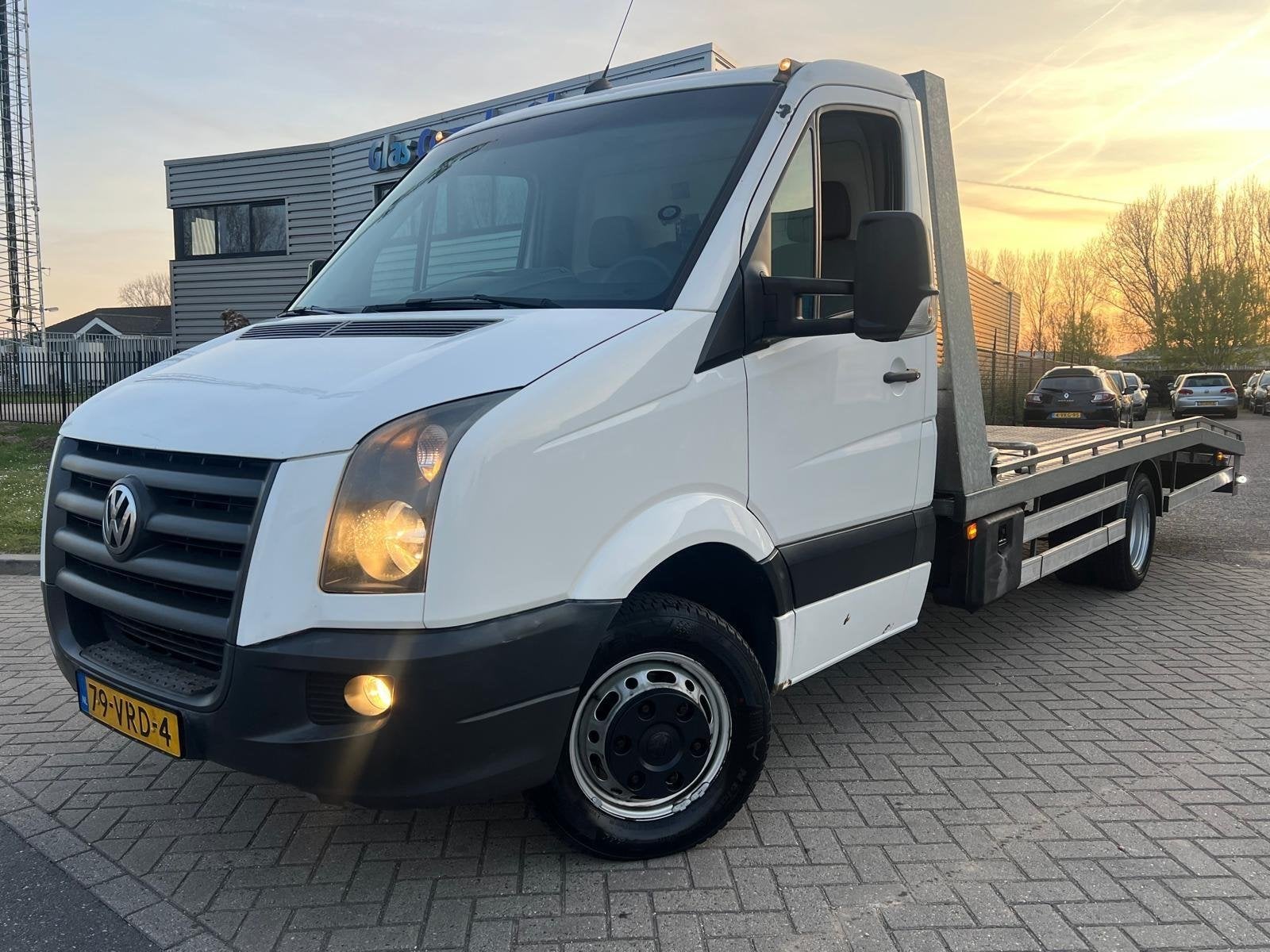 Volkswagen Crafter Bestel 32 2.5 TDI L4H3 Airco N.A.P, Stof, Gebruikt, Volkswagen, Origineel Nederlands