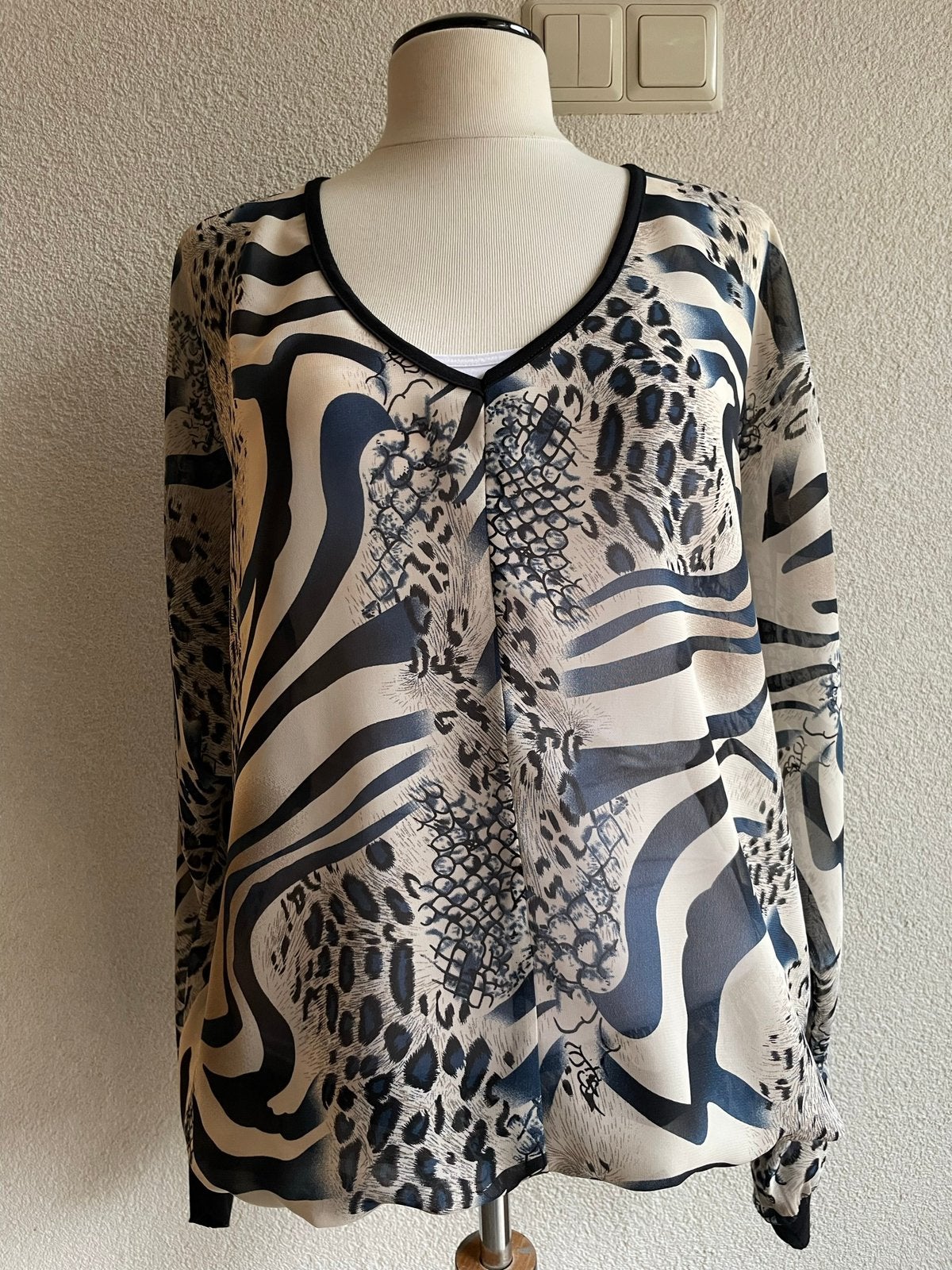 Prachtige blouse - top OPHILIA -zgan-, Verzenden, Zo goed als nieuw, Maat 42/44 (L), Overige kleuren