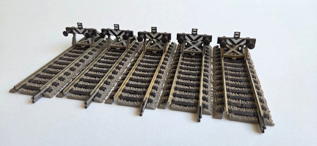 Fleischmann stootblok 6103/6116, Gebruikt, Gelijkstroom, Fleischmann, Rails