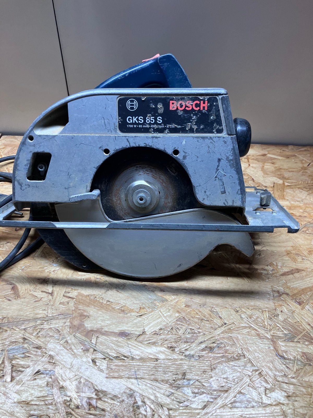 Bosch GKS 65 S Cirkelzaag - Krachtig en Betrouwbaar, Gebruikt, Cirkelzaag, 70 mm of meer, Ophalen of Verzenden