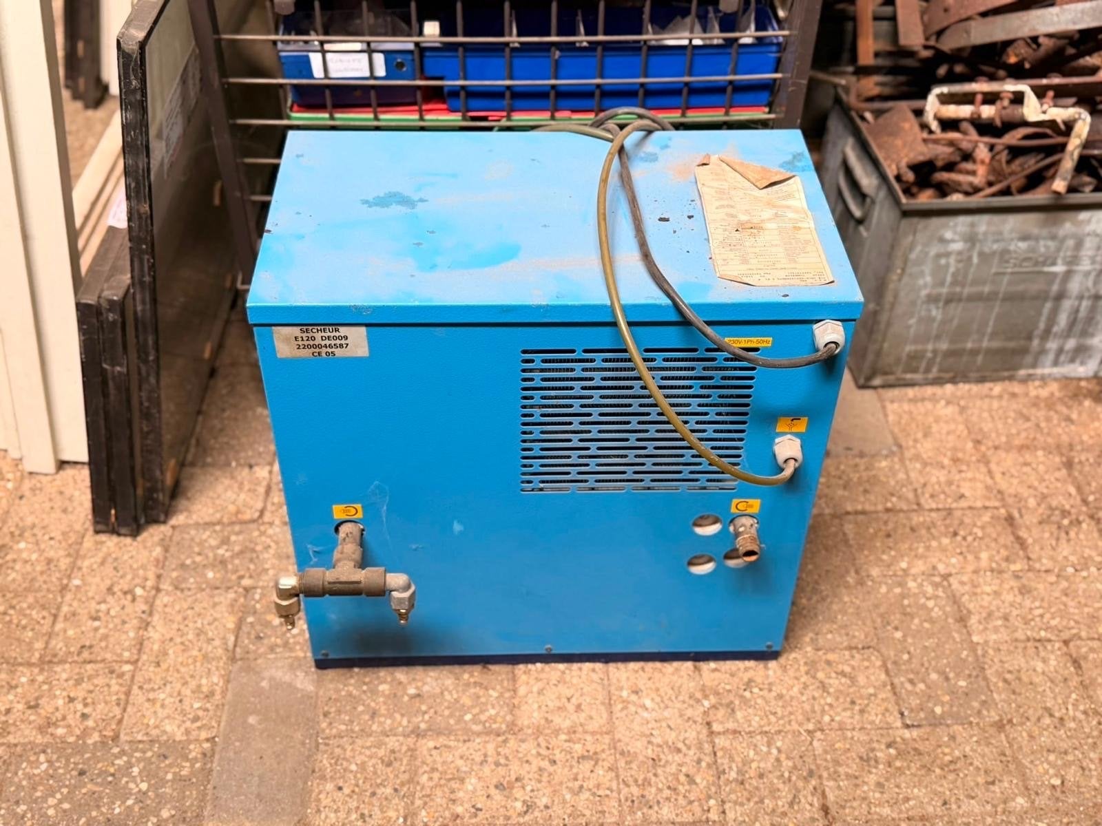 Gebruikte Luchtdroger Compressor - Seccom persluchtdroger, Ophalen of Verzenden, Gebruikt, Minder dan 200 liter/min