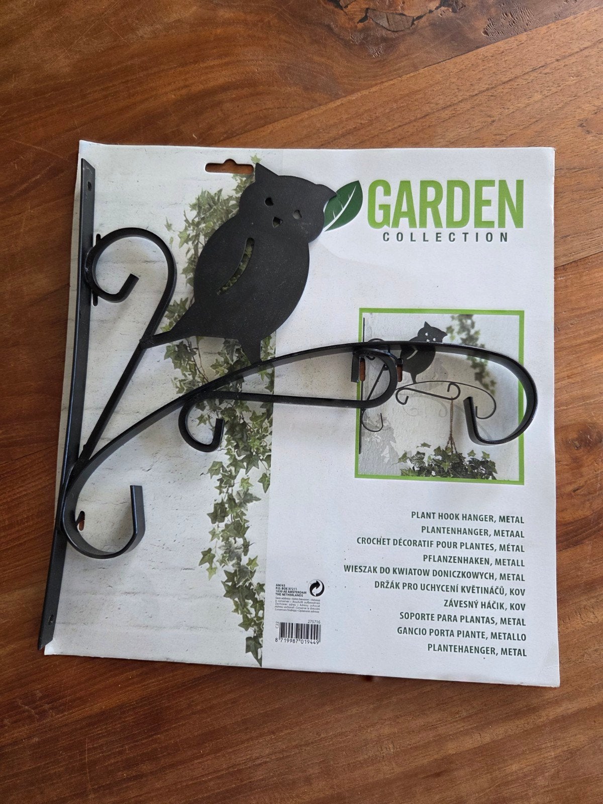 nieuw! plantenhanger uil metaal, Tuin en Terras, Ophalen of Verzenden, Nieuw
