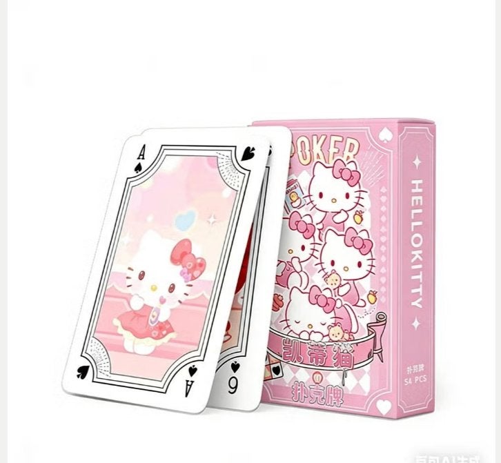 Sanrio speelkaarten / poker sets (54 kaarten), Ophalen of Verzenden, Nieuw, Speelkaart(en)