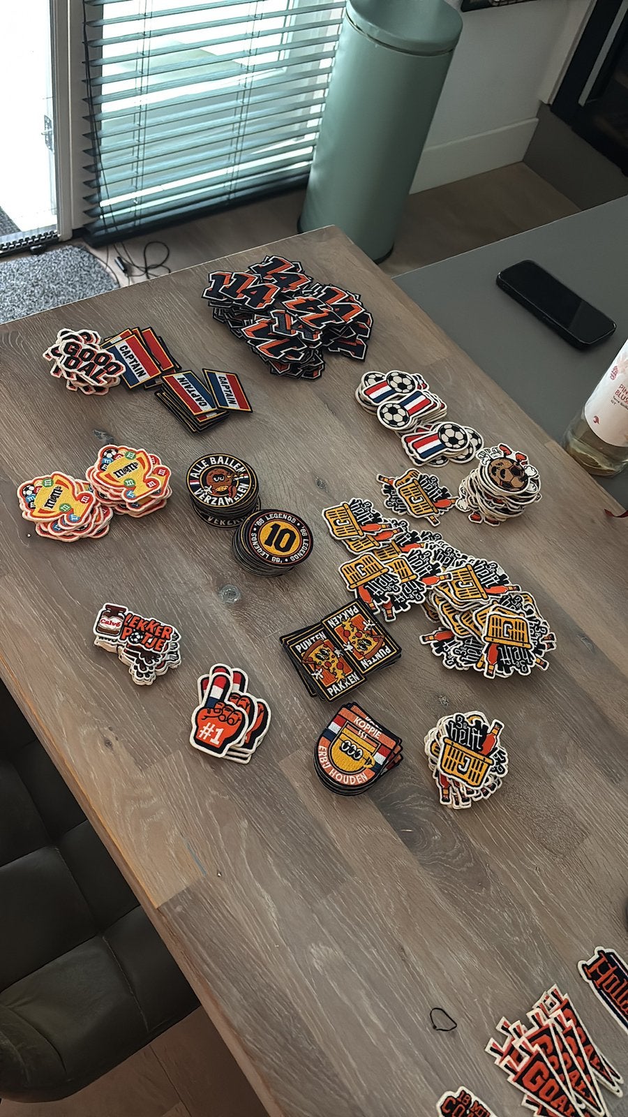 Jumbo juichjack emblemen, Ophalen of Verzenden, Nieuw, Sport, Speldje of Pin