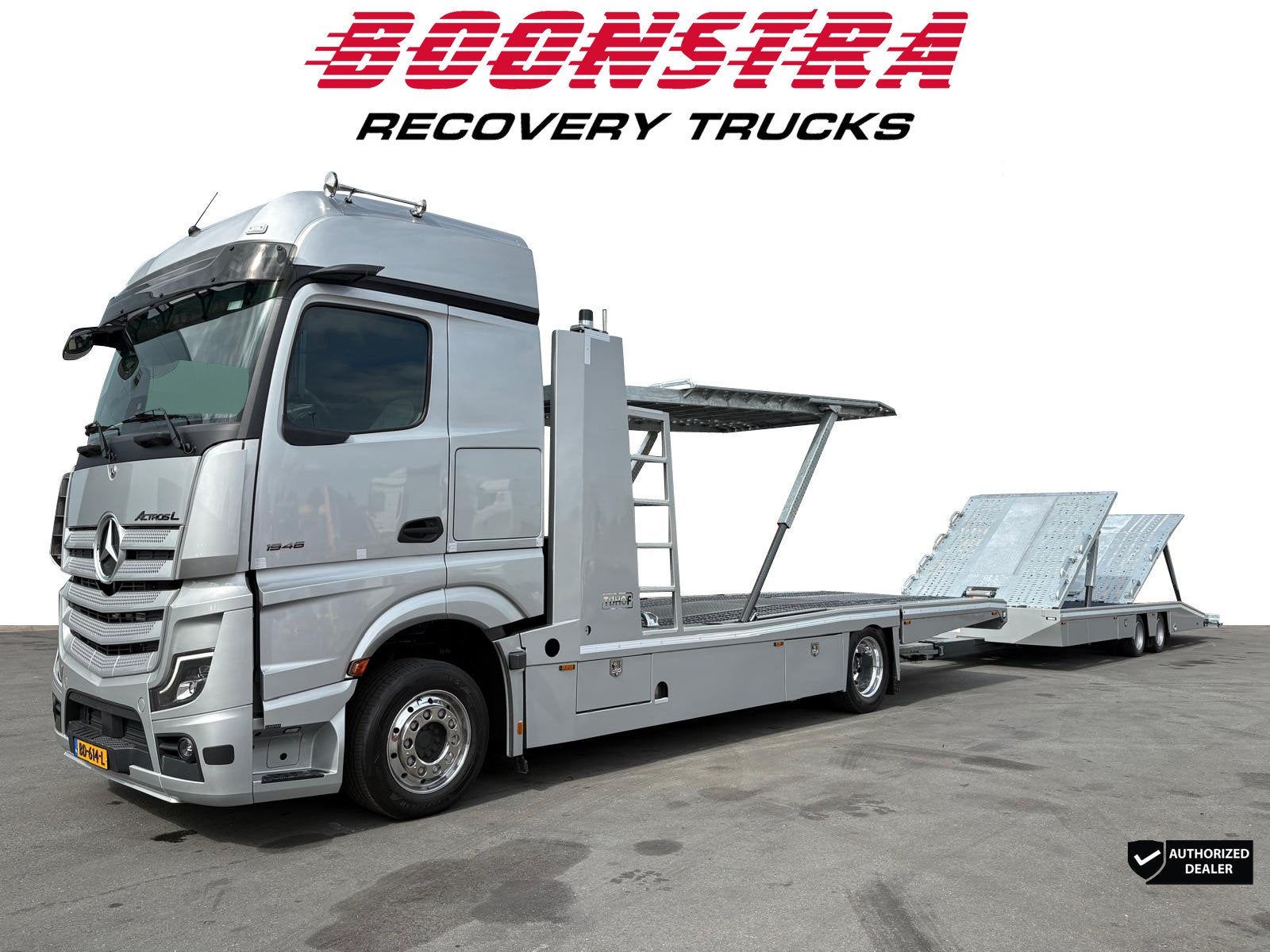 Mercedes-Benz ACTROS 1946 Tijhof 6 lader + TA 14000 Autotran, Automaat, Achterwielaandrijving, Euro 6, Mercedes-Benz