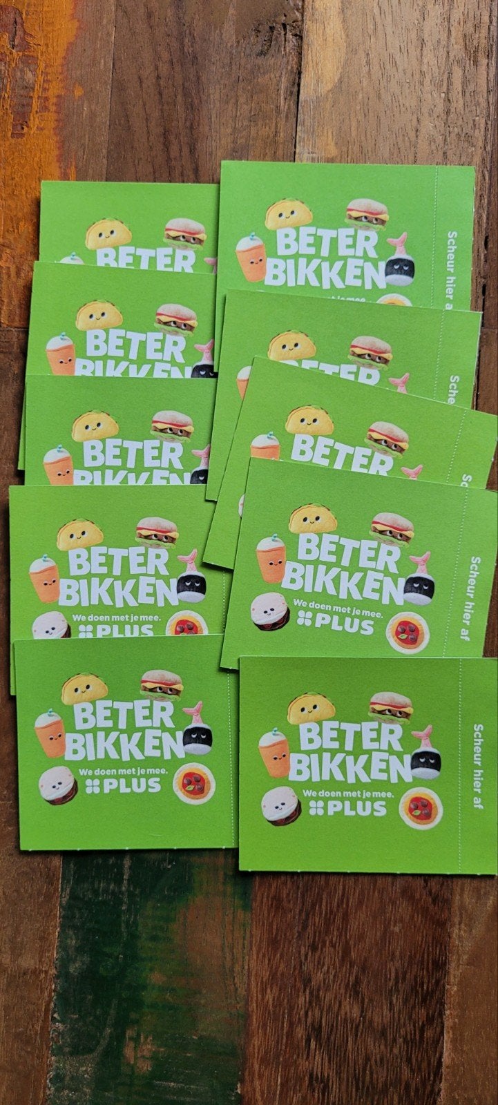 Plus beter bikken buddies pakjes 10 stuks, Verzamelen, Plus, Ophalen
