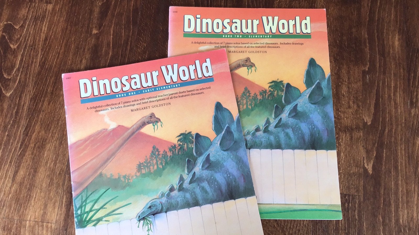 Dinosaur World deel 1 en 2, Les of Cursus, Ophalen of Verzenden, Zo goed als nieuw, Piano