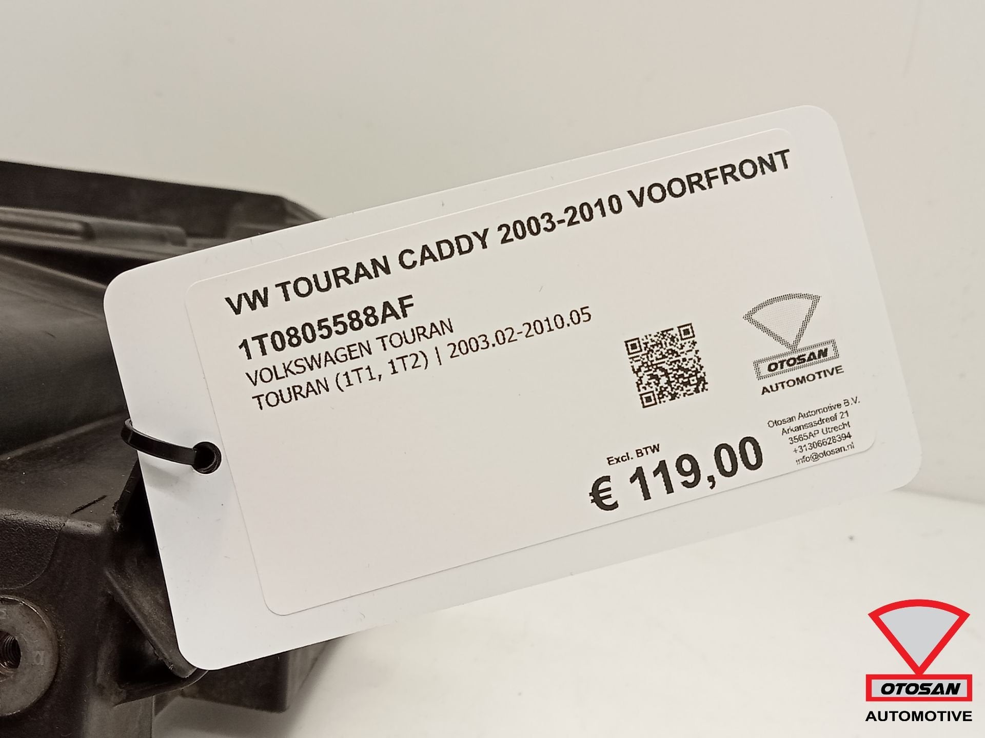 VW Touran Caddy 2003-2010 Voorfront Origineel! 1T0805588AF, Gebruikt, Volkswagen, Volkswagen AG, Berliner Ring 2
38440  Wolfsburg, DE