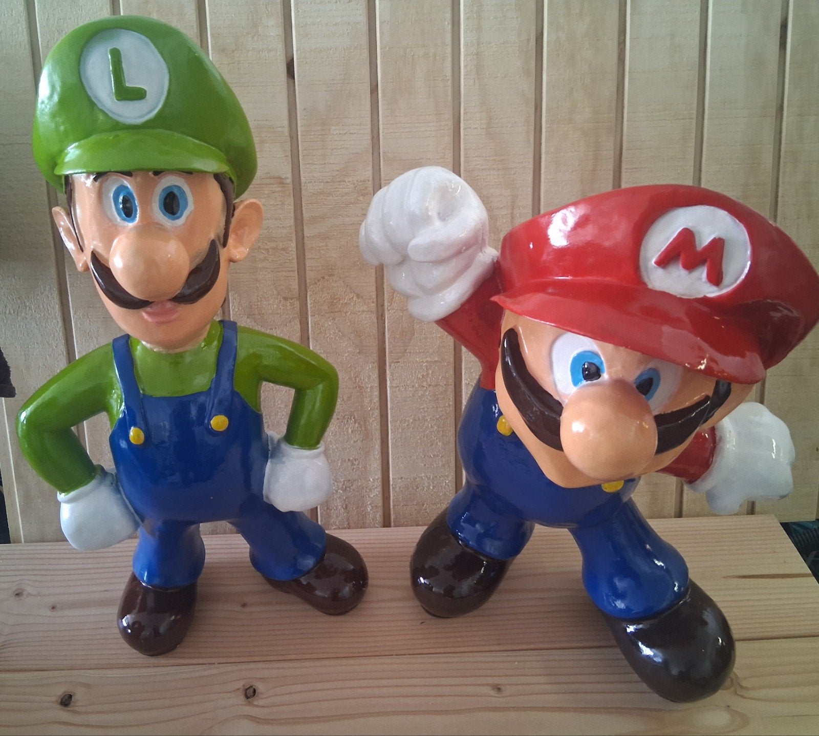 Grote Super Mario & Luigi beelden - Nintendo eyecatchers, Verzamelen, Ophalen, Nieuw