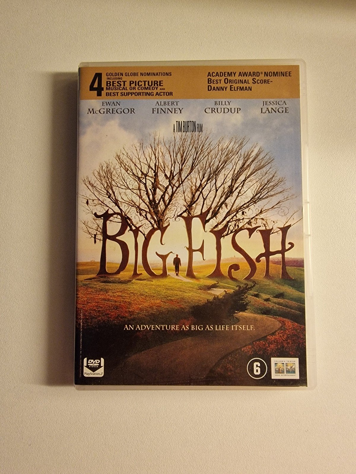 Big Fish DVD - Tim Burton film, Engels, Nederlands, Ophalen of Verzenden, Zo goed als nieuw