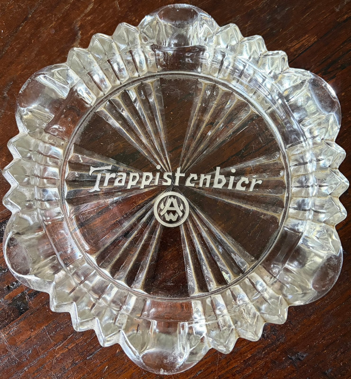 Westmalle Trappisten asbak, Ophalen of Verzenden, Gebruikt, Overige typen, Overige merken