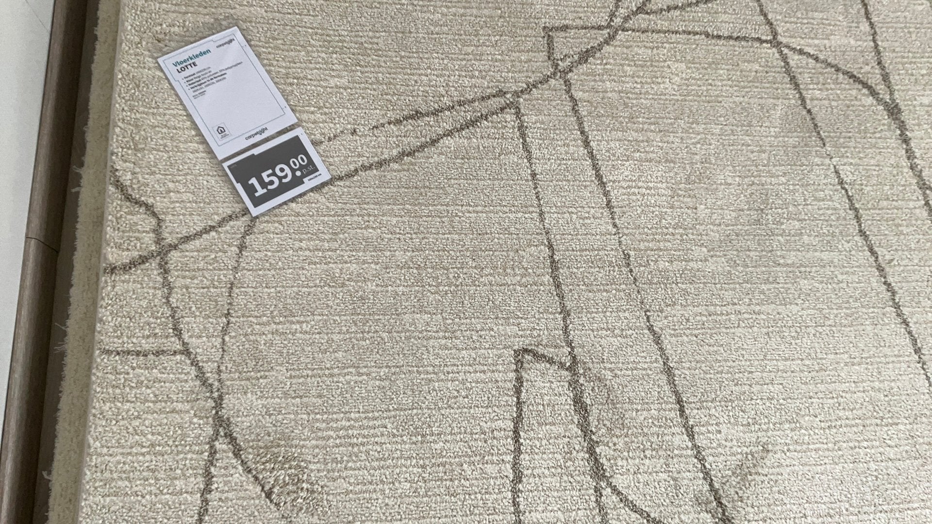 Nieuw Carpetright Lotte vloerkleed 1.60 m bij 2.30 m, Ophalen, 150 tot 200 cm, Rechthoekig, Nieuw
