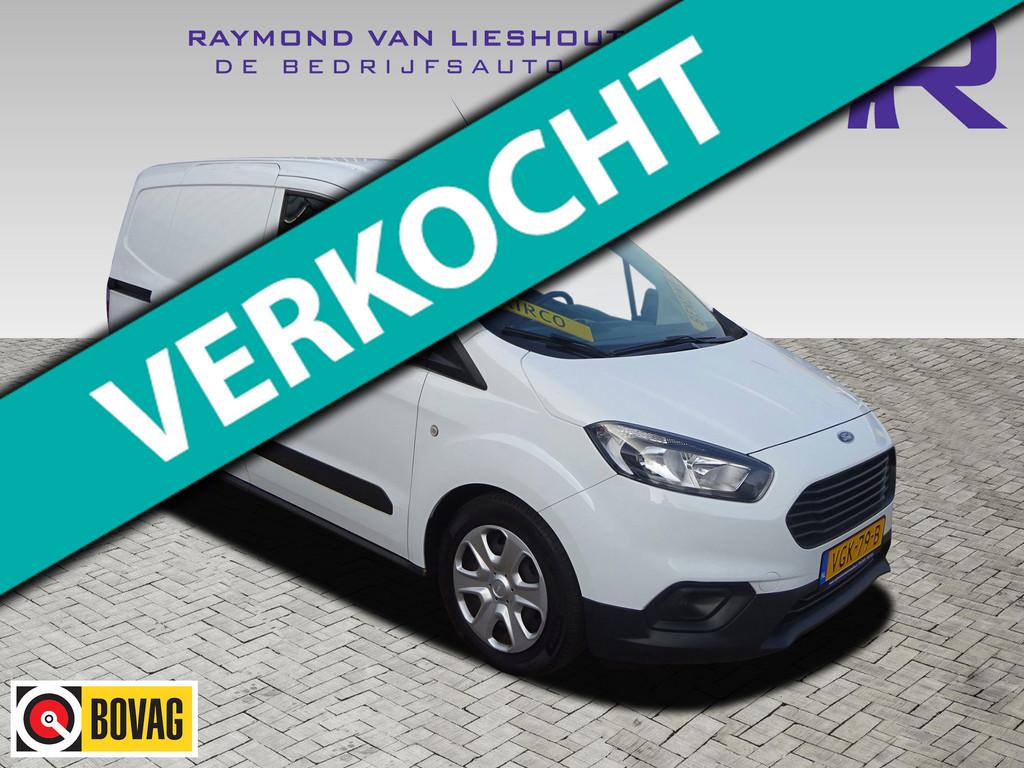Ford Transit Courier 1.0 Trend EcoBoost S&S BENZINE GRIJS KE, Voorwielaandrijving, Stof, Gebruikt, 100 pk