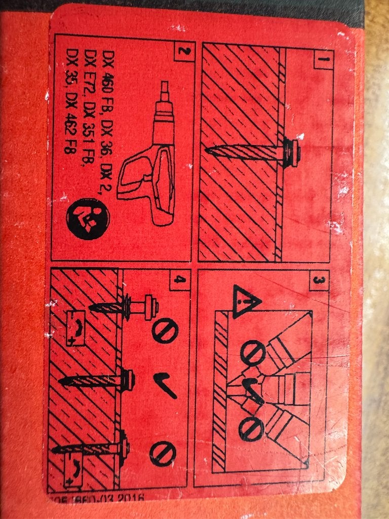 Hilti 100K X-U Z/F8 TH Bevestigingsmiddelen, Ophalen of Verzenden, Nieuw, Overige typen, Hilti