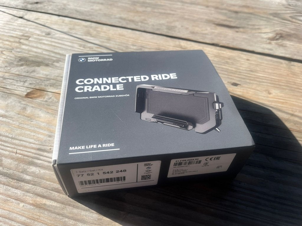 BMW Motorrad Connected Ride cradle Smart navigeren, Ophalen of Verzenden, Gebruikt