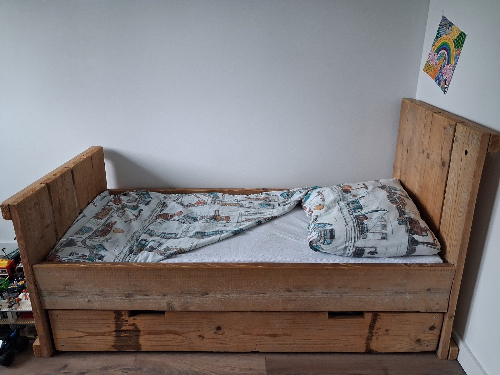 GRATIS kinderbed, Ophalen, Gebruikt, 70 tot 85 cm, 140 tot 160 cm