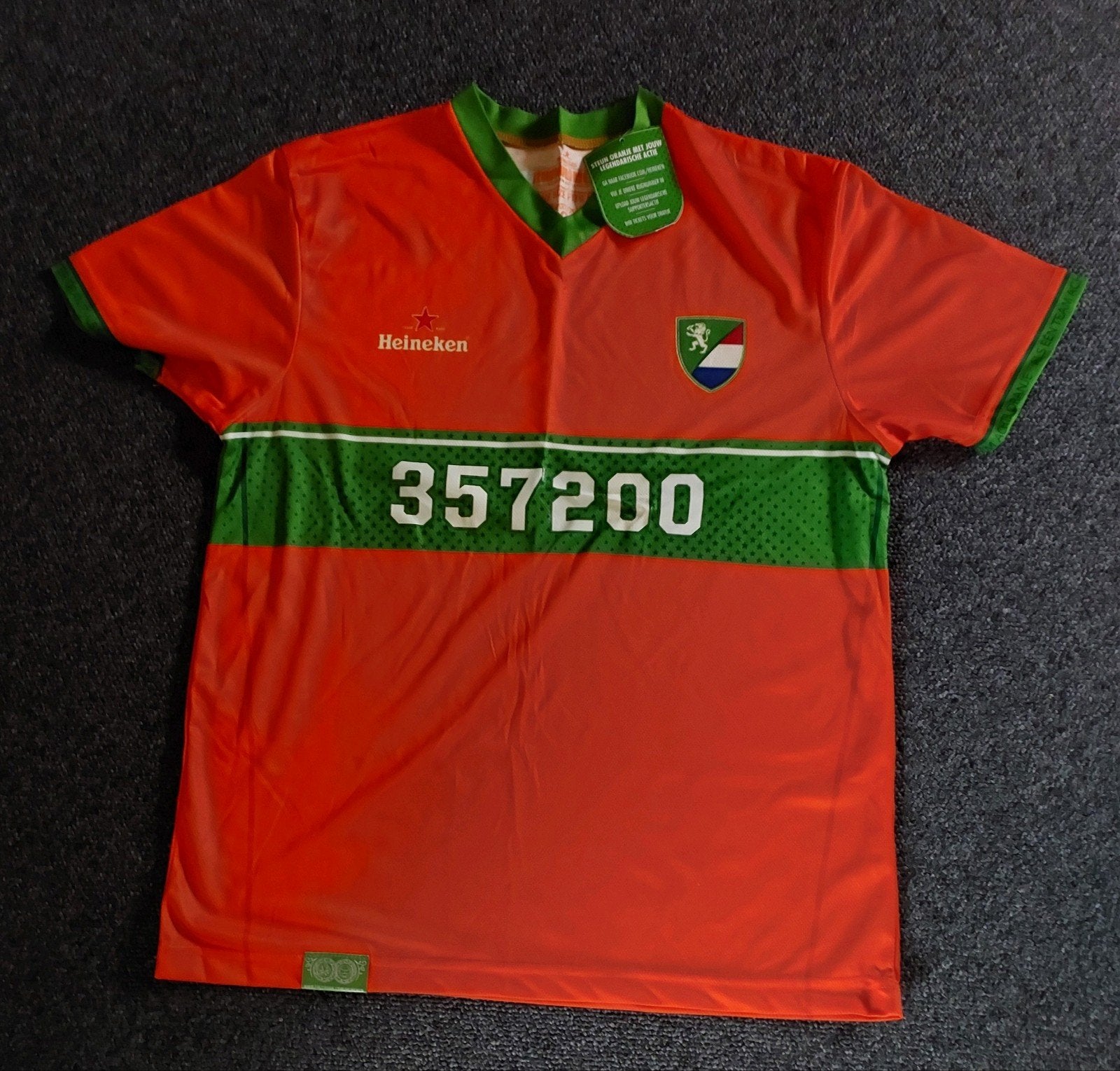 Voetbalshirt Heineken 357200 - Nieuw met kaartje, Nieuw, Ophalen of Verzenden, Voetbal, Heineken