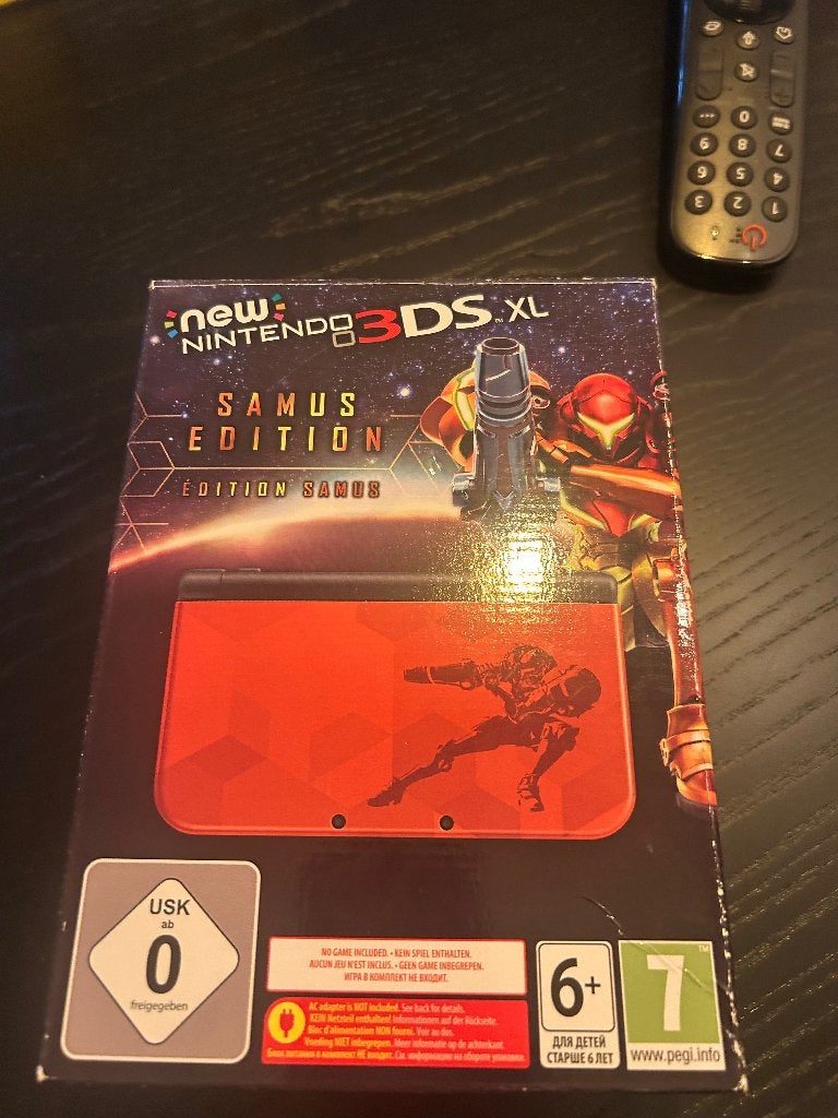 New 3ds xl samus edition, Spelcomputers en Games, Spelcomputers | Nintendo 2DS en 3DS, Verzenden, Nieuw, 3DS