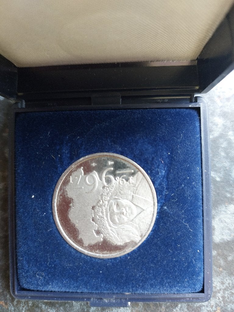 Herdenkingsmunt, Ophalen of Verzenden, Overige materialen
