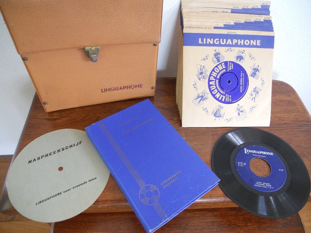 cursus Engels Linguaphone met 14 singles, Ophalen, Overige typen