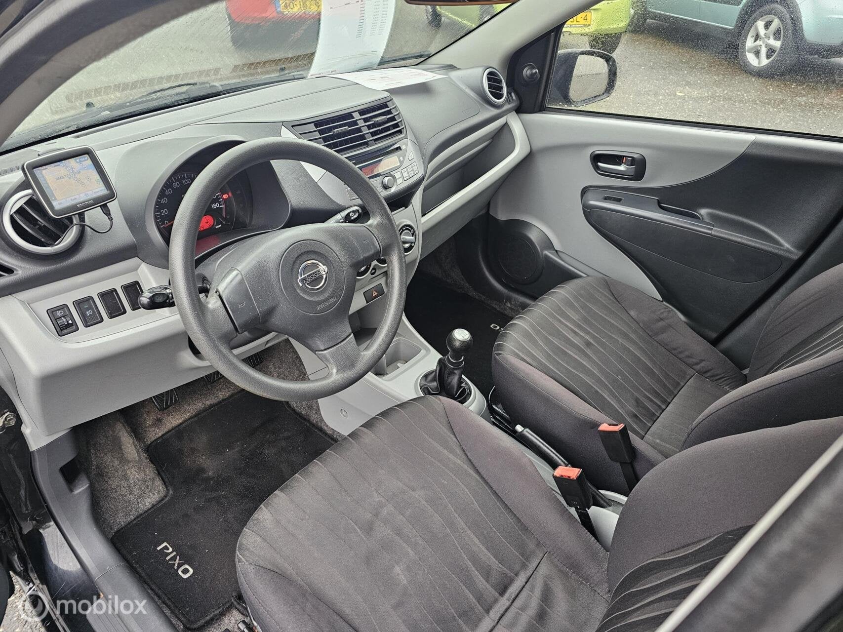 Nissan Pixo 1.0 Acenta I Airco I Navigatie I Elektr. pakket, Voorwielaandrijving, Euro 5, Gebruikt, 200 kg