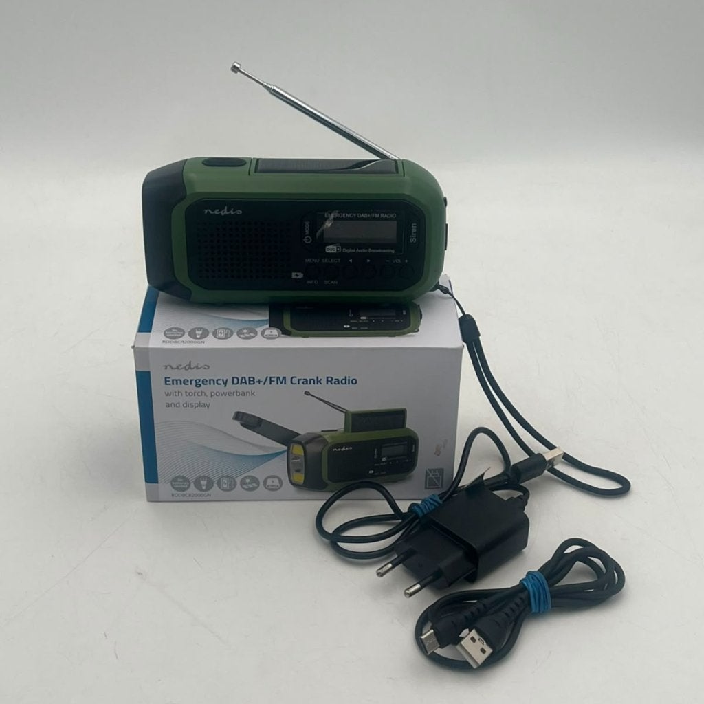 Nedis Noodradio DAB+ FM zwengel radio - Nieuw, Nedis, Zo goed als nieuw, Support@nedis.com, De Tweeling 28
5215 MC 's-Hertogenbosch
Netherlands