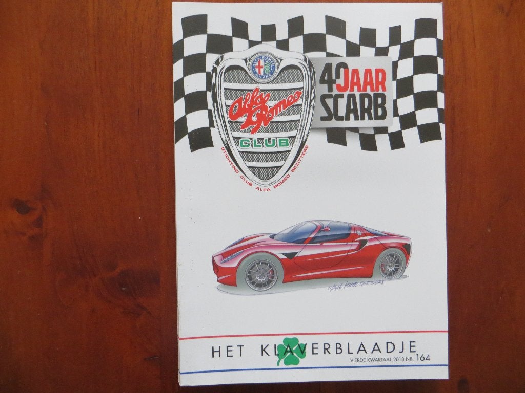 Alfa Romeo Het Klaverblaadje nr 164: Coverstory Concept Cars, Ophalen of Verzenden, Nieuw, Alfa Romeo