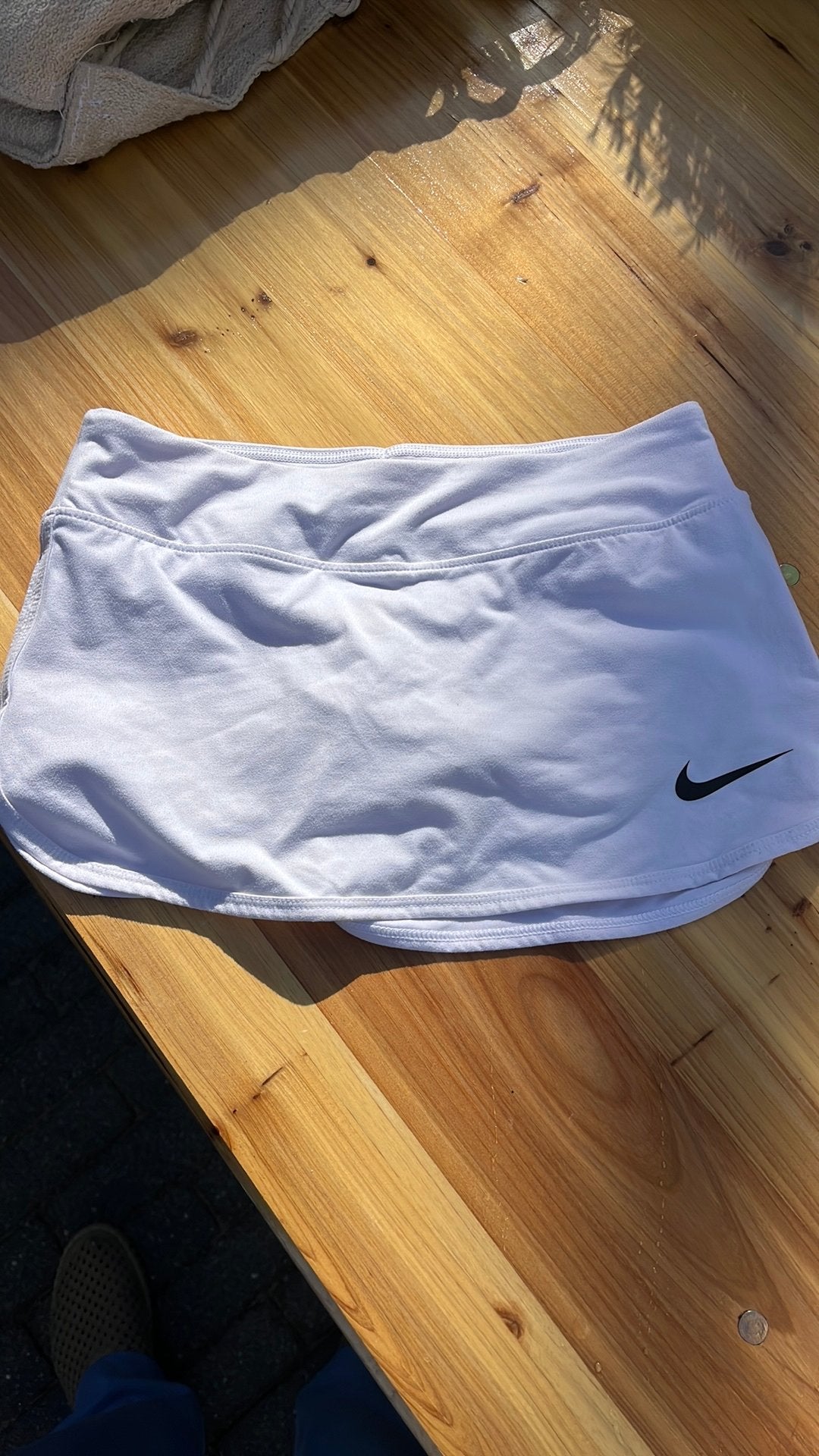 Wit Nike tennisrokje maat S 128/137 cm., Gebruikt, L00, Kleding, Ophalen