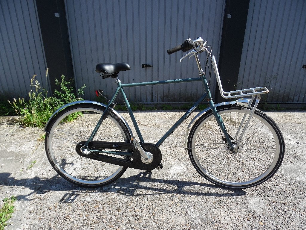 Prachtige Union Flow herenfiets 3 versnellingen ., Fietsen en Brommers, Gebruikt, Versnellingen, 57 tot 61 cm, Schijfrem