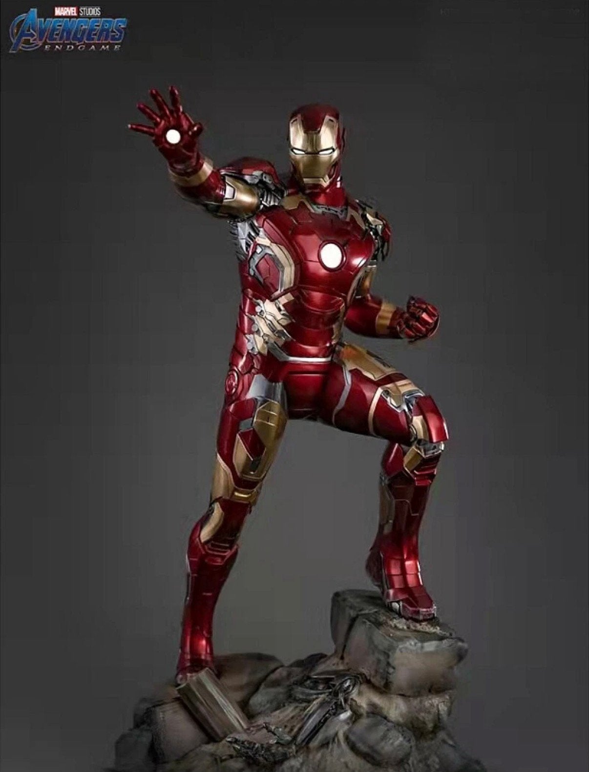Queen Studios Iron Man mark 43 1/4 statue, Ophalen of Verzenden, Nieuw, Fantasy