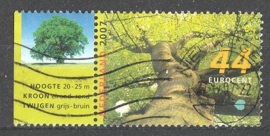 3 T --2493 Bomen 2007 Kroon, Verzenden, Na 1940, Gestempeld