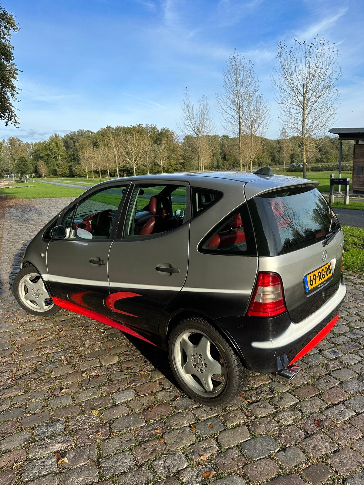 Mercedes-Benz A-Klasse 1.6 A160 Classic 1999 Grijs, Auto's, Mercedes-Benz, Particulier, A-Klasse, Benzine, Hatchback, Handgeschakeld