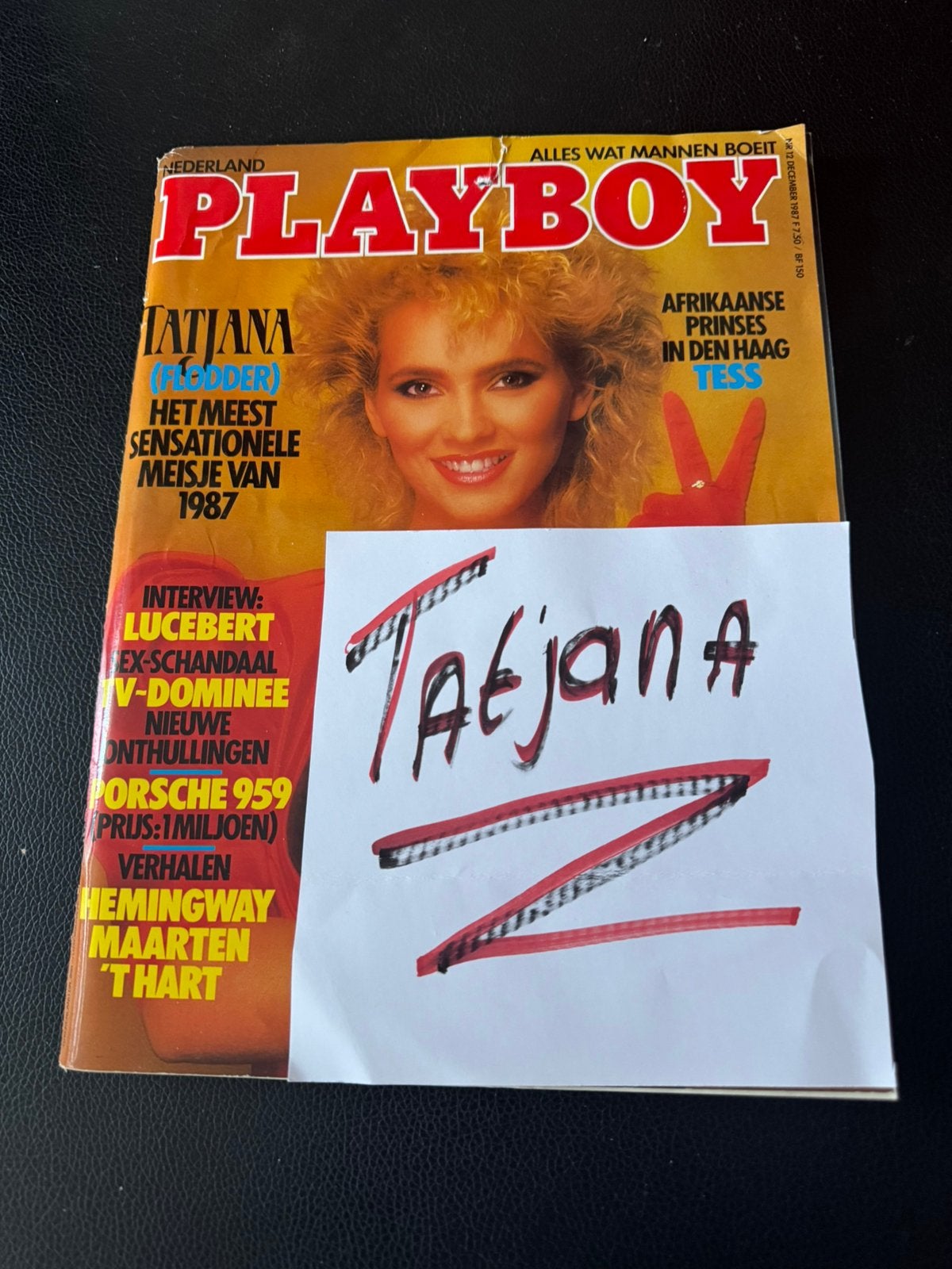 playboy met tatjana 19,50, Ophalen of Verzenden, 1980 tot heden, Tijdschrift