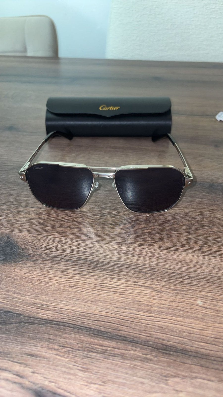Cartier bril, Sieraden, Tassen en Uiterlijk, Zonnebrillen en Brillen | Heren, Ophalen of Verzenden, Zo goed als nieuw, Bril, Overige merken