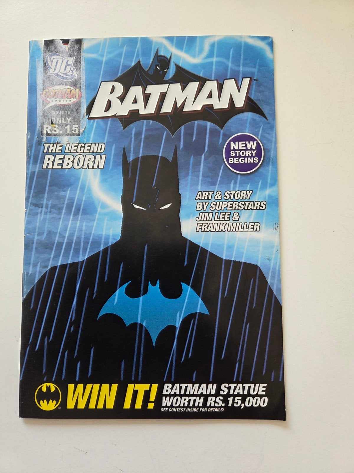 Batman: The Legend Reborn - DC Comics (2006), Boeken, Strips | Comics, Eén comic, Amerika, Zo goed als nieuw, Jim Lee & Frank Miller