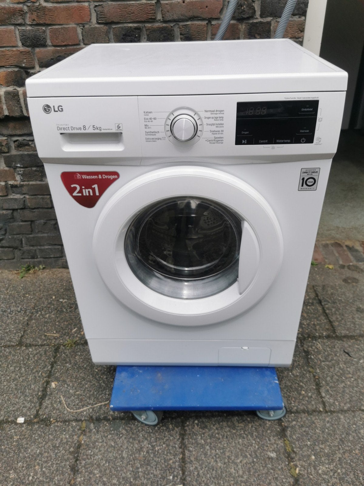 wasmachine met een capaciteit van 7 kg. Deze voorlader is, Witgoed en Apparatuur, Wasmachines, Ophalen of Verzenden, Zo goed als nieuw